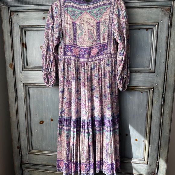 Spell & Gypsy Poinciana Lilac Mid Dress Size XS - Picture 11 of 13